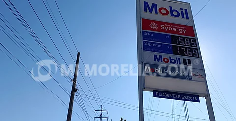 ¡Otra vez! Gasolina a $15.85 en Morelia