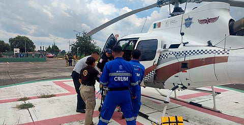 Secretaría de Salud Michoacán realizó en 2024 más de 140 traslados aéreos