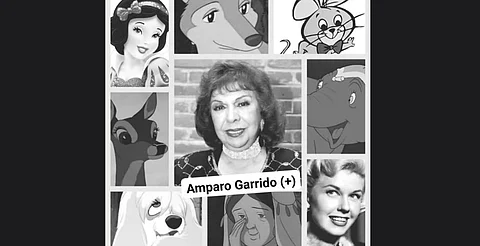 Televisa: muere la primera gran actriz Amparo Garrido, voz de Blancanieves