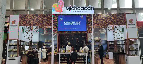 Michoacán se promueve por tercer año consecutivo en la Feria de León