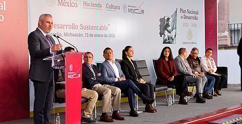 Michoacán, comprometido con las políticas ambientales de la presidenta Sheinbaum: Bedolla