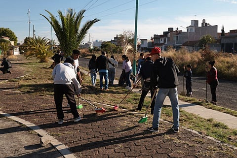 Jornada Ciudadana de Morelia da mantenimiento a Arko San Antonio
