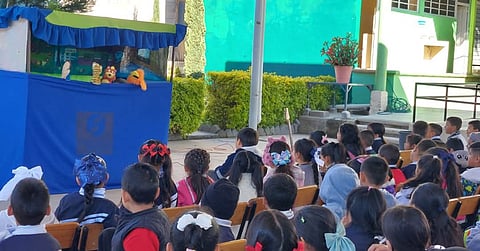 A través del arte Sedebi fomenta a niñas y niños una cultura de la paz