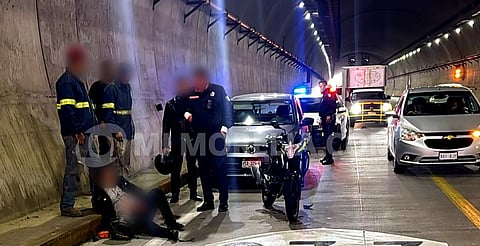 Se accidenta motociclista en el Ramal Camelinas de Morelia