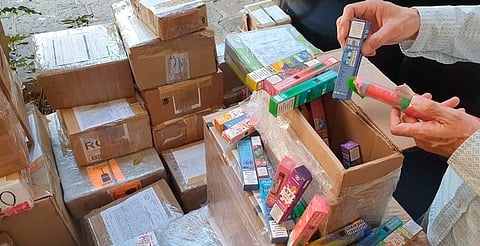 Continúan decomisos de vapeadores en Michoacán; más de 3 mil, en el último año