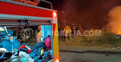 Se registra incendio de pastizal en predio de la colonia Prados Verdes de Morelia