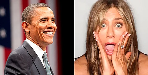 Este mensaje confirmaría la supuesta relación entre Jennifer Aniston y Barack Obama