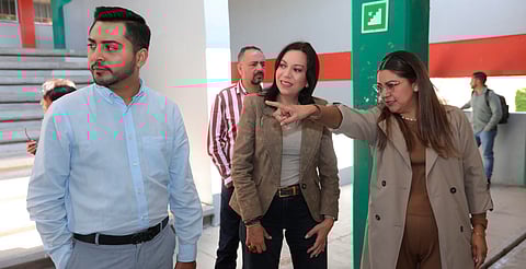 Gobierno estatal revisa infraestructura educativa en bachilleratos