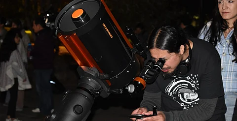 Observa la luna y varios planetas desde un telescopio, gratis en Morelia