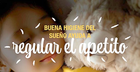 Una buena higiene del sueño contribuye a regular el apetito