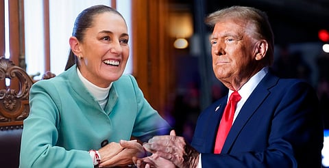 Sheinbaum anuncia pausa de aranceles de Trump por un mes
