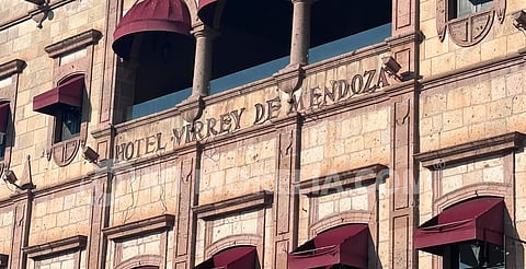 INAH revela el estado actual del Hotel Virrey de Mendoza