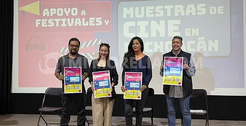 Secum lanza convocatoria de apoyo para festivales y muestras de cine en Michoacán