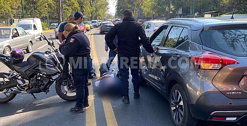 Se registran 2 accidentes de motos en Morelia; hay 1 herido
