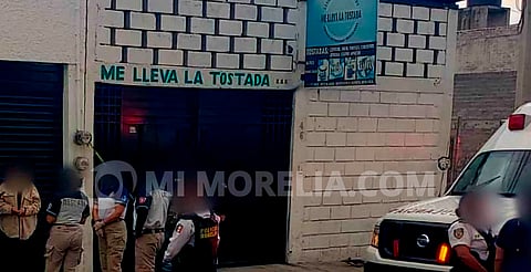 Identifican a los tres hombres asesinados en negocio de tostadas, en Morelia