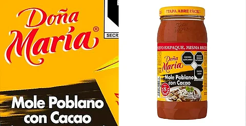 Este mole Doña María contiene aditivo cancerígeno, según expertos