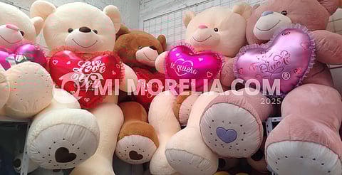 Muñecos de peluche, el clásico infalible para San Valentín