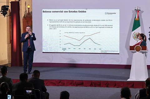 No es lógico imponer aranceles a México sobre aluminio y acero, se importa más de EUA que lo que se exporta: Ebrard