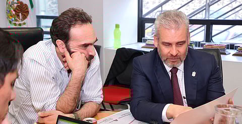 Bedolla intensifica ante Federación proyecto de metrobús en Morelia