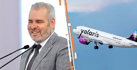 Bedolla anuncia la apertura de 8 nuevas rutas con Volaris