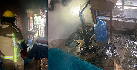 Se registra incendio en casa de la colonia Felicitas del Río de Morelia; fue controlado