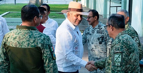 Bedolla consolida coordinación con la Defensa y Guardia Nacional