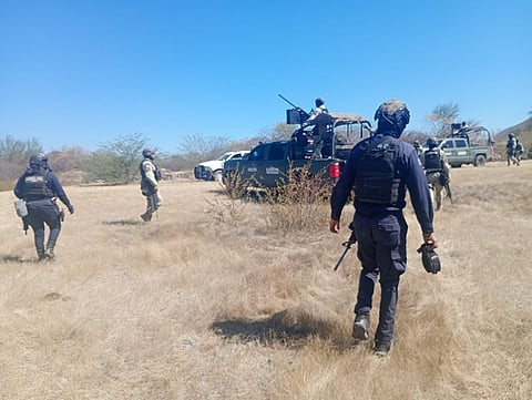 SSP despliega operativo tras ataque con explosivo en Apatzingán