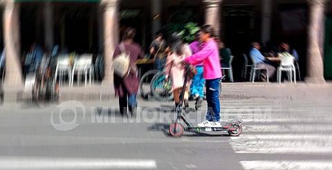 Piden mayor control en el uso de scooters en Morelia; van 4 accidentes en ciclovía dominical