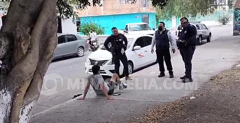 Atropellan a motociclista en Morelia; implicado se da a la fuga