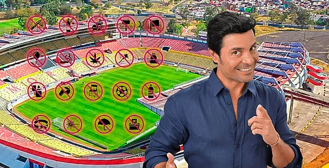 Estos son los objetos que no podrás ingresar al concierto de Chayanne