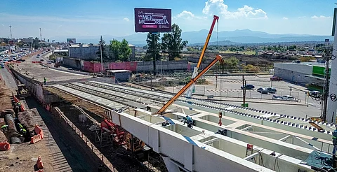 "Paso Catrinas", puente de Villas del Pedregal, estará listo en abril: SCOP