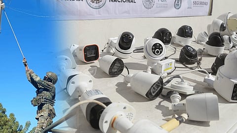Retiran 64 cámaras de videovigilancia ilegales en Culiacán