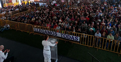 Sheinbaum y gobernador de Durango anuncian universalidad de la pensión para personas con discapacidad