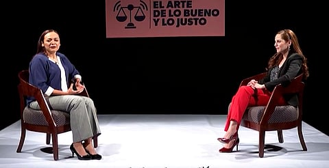 Justicia alternativa y restaurativa, tema del nuevo capítulo de "El Arte de lo Bueno y lo Justo"