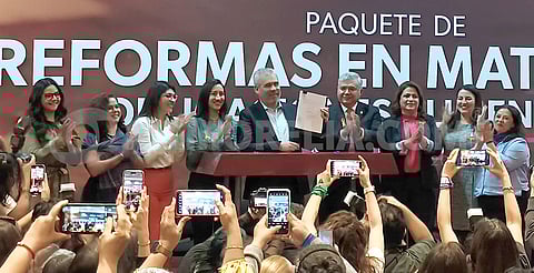Envía Bedolla paquete de reformas en materia de obligaciones alimentarias en Michoacán
