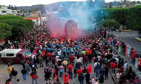 Tarímbaro se llenará de fiesta con sus toros monumentales en el Carnaval 2025