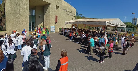 Realizan unidades del IMSS en Michoacán simulacro con hipótesis de conato de incendio