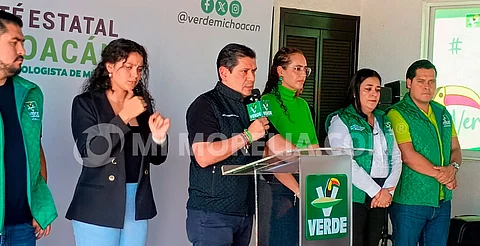 Va Partido Verde por 60 mil afiliados en Michoacán