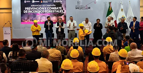 Inicia campaña de Prevención y Combate de Incendios Forestales en Michoacán