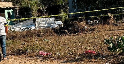 Avioneta se desploma sobre una vivienda en Nayarit; reportan al menos dos muertos