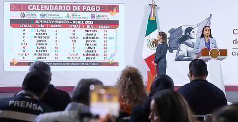 En marzo, pago de Pensiones y Programas para el Bienestar: Ariadna Montiel