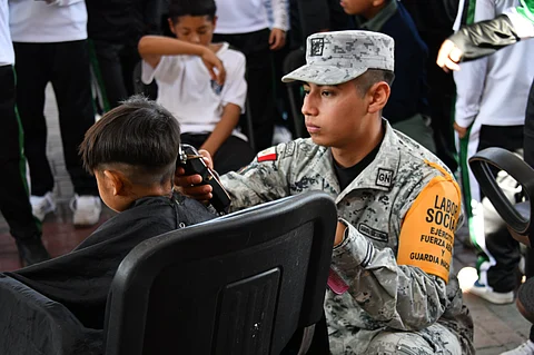 Concluye con éxito jornada de Labor Social del Ejército Mexicano y Guardia Nacional en Cuitzeo