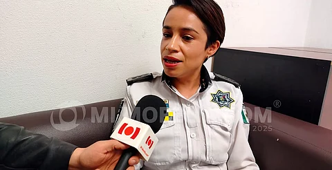 María de los Ángeles: Desconfiaba de la policía, ahora usa el uniforme para ayudar a víctimas en Morelia