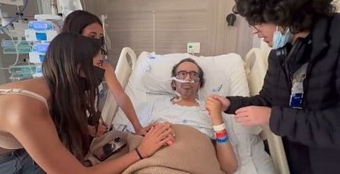 Memo del Bosque es hospitalizado; Vica Andrade envía mensaje esperanzador