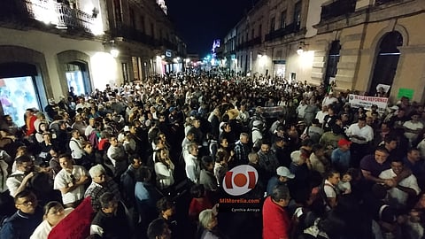 Más de 40 organizaciones se manifiestan contra Ley Orgánica de la UMSNH