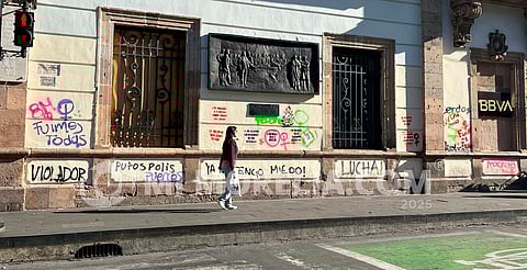 En próximos días, informe sobre edificios intervenidos en el 8M en Morelia: Gerencia