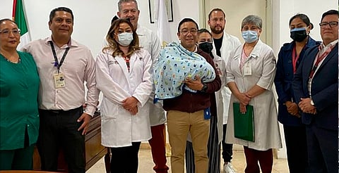 Dan de alta a bebé abandonado en Tultitlán; DIFEM tendrá la tutela del menor