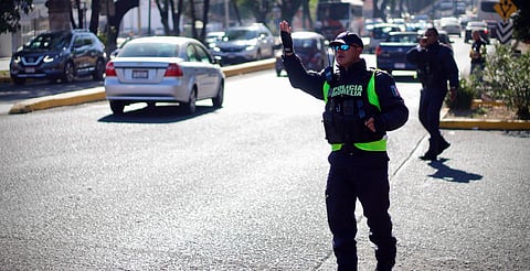 Policía Morelia implementa operativo vial para agilizar tránsito vehicular en horas pico