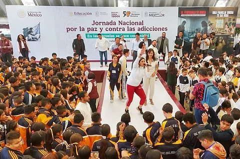 Michoacán, presente en Jornada Nacional por la Paz y Contra las Adicciones: SEE