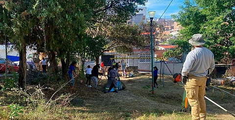 Gobierno de Morelia realiza jornada de limpieza en Las Torrecillas